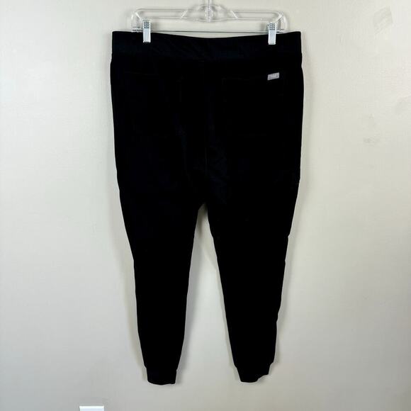 Figs Black Zamora Jogger Scrub Pants Size Large - Picture 5 of 8